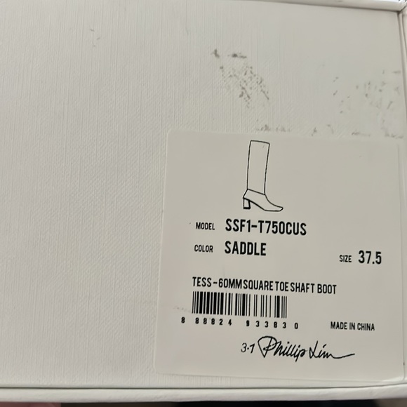 πHPπNIB 3.1 Phillip Lim Tess Ribbed Suede Knee Boots - Picture 4 of 10